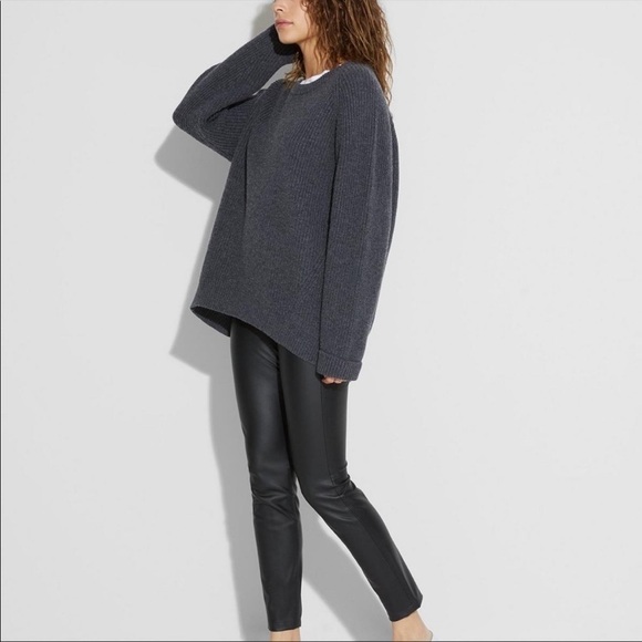 THEORY IWG Irving Faux Leather Leggings - Picture 2 of 8